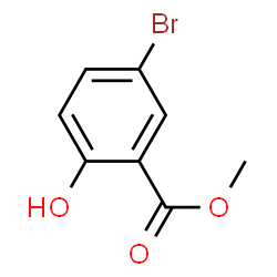 ChemSpider 2D Image | Methyl 5-bromosalicylate | C8H7BrO3