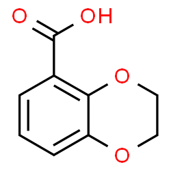 ChemSpider 2D Image | 1,4-Benzodioxan-5-carboxylic acid | C9H8O4