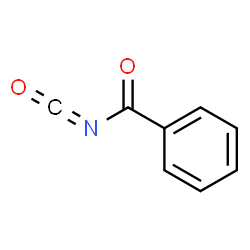 ChemSpider 2D Image | Benzoyl isocyanate | C8H5NO2