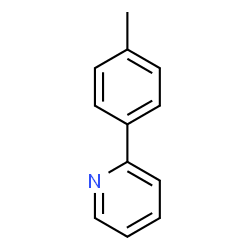 ChemSpider 2D Image | 2-p-tolylpyridine | C12H11N