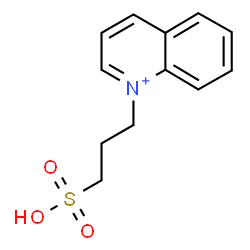 ChemSpider 2D Image | 1-(3-Sulfopropyl)quinolinium | C12H14NO3S