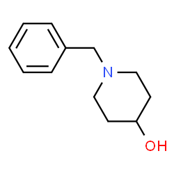 ChemSpider 2D Image | 1-Benzyl-4-piperidinol | C12H17NO
