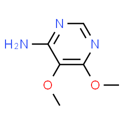 ChemSpider 2D Image | 5,6-Dimethoxy-4-pyrimidinamine | C6H9N3O2