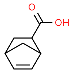 ChemSpider 2D Image | 5-Norbornene-2-carboxylic Acid | C8H10O2