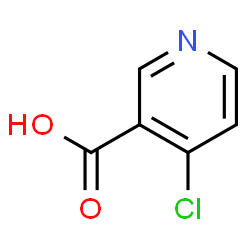 ChemSpider 2D Image | 4-Chloronicotinic acid | C6H4ClNO2