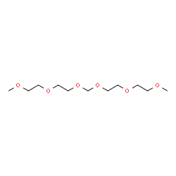 ChemSpider 2D Image | 2,5,8,10,13,16-Hexaoxaheptadecane | C11H24O6