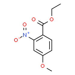 ChemSpider 2D Image | Ethyl 4-methoxy-2-nitrobenzoate | C10H11NO5