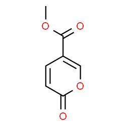 ChemSpider 2D Image | 5-(Carbomethoxy)-2-pyrone | C7H6O4