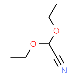 ChemSpider 2D Image | Diethoxyacetonitrile | C6H11NO2
