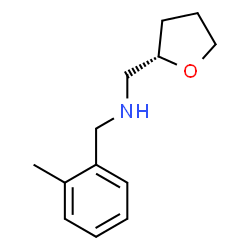 ChemSpider 2D Image | 1-(2-Methylphenyl)-N-[(2S)-tetrahydro-2-furanylmethyl]methanamine | C13H19NO