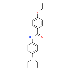 ChemSpider 2D Image | N-[4-(Diethylamino)phenyl]-4-ethoxybenzamide | C19H24N2O2
