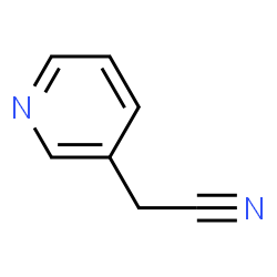 ChemSpider 2D Image | 3-cyanomethylpyridine | C7H6N2