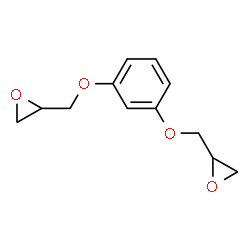 ChemSpider 2D Image | Resorcinol diglycidyl ether | C12H14O4
