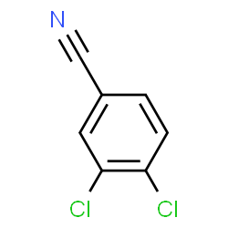 ChemSpider 2D Image | 3,4-Dichlorobenzonitrile | C7H3Cl2N