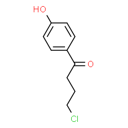 ChemSpider 2D Image | 4-Chloro-4'-hydroxybutyrophenone | C10H11ClO2