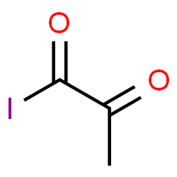 ChemSpider 2D Image | 2-Oxopropanoyl iodide | C3H3IO2