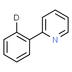 ChemSpider 2D Image | 2-[(2-~2~H)Phenyl]pyridine | C11H8DN