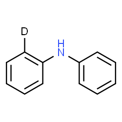 ChemSpider 2D Image | N-Phenyl(2-~2~H)aniline | C12H10DN