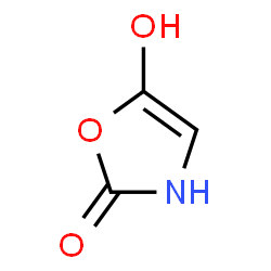 ChemSpider 2D Image | 5-Hydroxy-1,3-oxazol-2(3H)-one | C3H3NO3