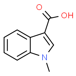 ChemSpider 2D Image | 1-methylindole-3-carboxylic acid | C10H9NO2