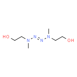 ChemSpider 2D Image | 2,2'-[(2E)-1,4-Dimethyl-2-tetraazene-1,4-diyl]diethanol | C6H16N4O2
