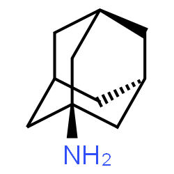 ChemSpider 2D Image | (3R,5R)-1-Adamantanamine | C10H17N