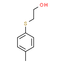 ChemSpider 2D Image | 2-[(4-methylphenyl)thio]ethanol | C9H12OS
