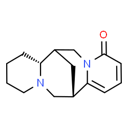 ChemSpider 2D Image | 11,12,13,14-Tetradehydrospartein-15-one | C15H20N2O