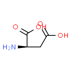 ChemSpider 2D Image | D-Aspartatic acid | C4H7NO4