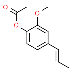 ChemSpider 2D Image | trans-Isoeugenol acetate | C12H14O3