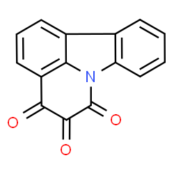 ChemSpider 2D Image | 4H-Pyrido[3,2,1-jk]carbazole-4,5,6-trione | C15H7NO3