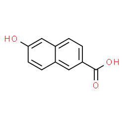 ChemSpider 2D Image | 6-Hydroxy-2-naphthoic acid | C11H8O3