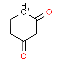 ChemSpider 2D Image | 2,4-Dioxocyclohexylium | C6H7O2