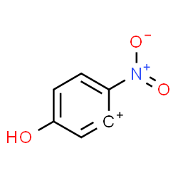 ChemSpider 2D Image | 5-Hydroxy-2-nitrophenylium | C6H4NO3