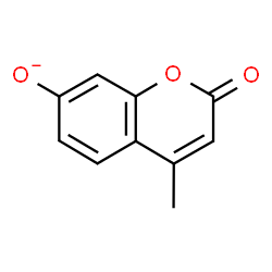 ChemSpider 2D Image | 4-Methyl-2-oxo-2H-chromen-7-olate | C10H7O3