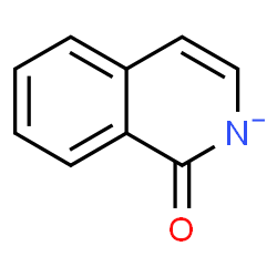 ChemSpider 2D Image | 1-Isoquinolinolate | C9H6NO