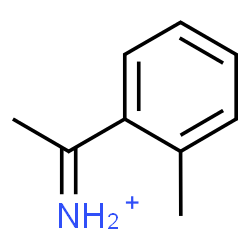 ChemSpider 2D Image | 1-(2-Methylphenyl)ethaniminium | C9H12N