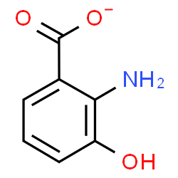 ChemSpider 2D Image | 3-hydroxyanthranilate | C7H6NO3