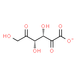 ChemSpider 2D Image | D-threo-Hexo-2,5-diulosonate | C6H7O7