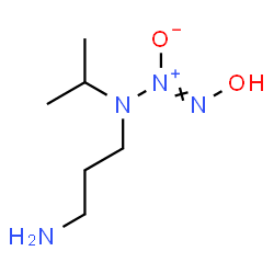 ChemSpider 2D Image | 3-(3-Aminopropyl)-1-hydroxy-3-isopropyl-1-triazene 2-oxide | C6H16N4O2