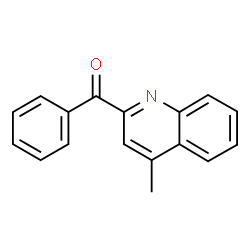 ChemSpider 2D Image | (4-Methyl-2-quinolinyl)(phenyl)methanone | C17H13NO
