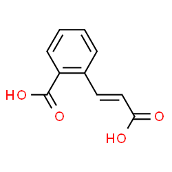 ChemSpider 2D Image | 2-[(E)-2-Carboxyvinyl]benzoic acid | C10H8O4