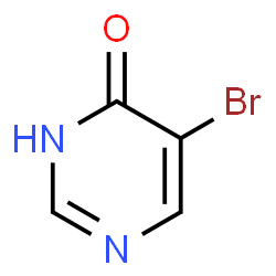 ChemSpider 2D Image | 5-Bromo-4-pyrimidinol | C4H3BrN2O