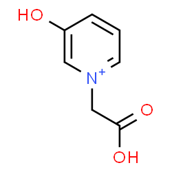 ChemSpider 2D Image | 1-(Carboxymethyl)-3-hydroxypyridinium | C7H8NO3