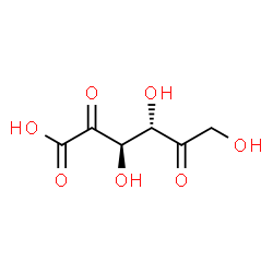 ChemSpider 2D Image | D-erythro-Hexo-2,5-diulosonic acid | C6H8O7