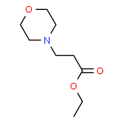 ChemSpider 2D Image | Ethyl 3-(4-Morpholino)Propionate | C9H17NO3
