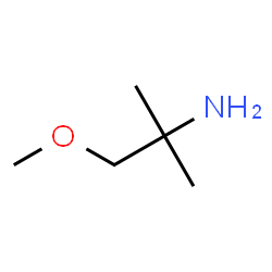 ChemSpider 2D Image | 1-Methoxy-2-methyl-2-propanamine | C5H13NO