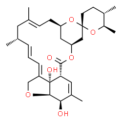 ChemSpider 2D Image | Milbemycin A3 | C31H44O7