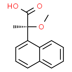 ChemSpider 2D Image | (+)-(S)-alphaMNP | C14H14O3