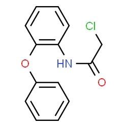 ChemSpider 2D Image | 2-Chloro-N-(2-phenoxyphenyl)acetamide | C14H12ClNO2